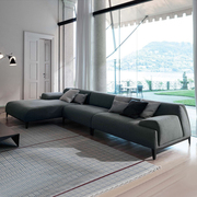 网红北欧布艺沙发小户型简约现代客厅日式侘寂风乳胶沙发整装公寓