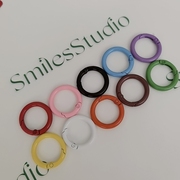 smilesstudio2024配件合金电镀龙虾扣挂绳，接头钩扣多用钥匙扣