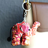 泰国布艺伴手礼布艺小象，挂件去包包钥匙扣，小装饰品东南亚手工