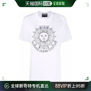 自营｜Versace范思哲男士T恤白色半袖柔软72GAHT11-CJ00T-003