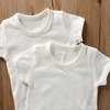 纯白色短袖t恤男童，夏季女童宝宝婴儿纯棉半袖，上衣儿童装睡衣女孩