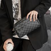 2023韩版潮流男包手拿包男士手包软皮，手腕包时尚(包时尚)手抓包手机包