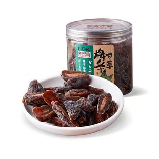 优之良品UDK蜜饯系列甘草梅条办公室车载小零食185g