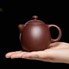宜兴紫砂茶具纯全手工原矿紫泥名家紫砂壶龙旦壶大小，容量泡茶壶