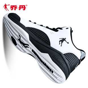 中国乔丹篮球鞋男2024冬季减震低帮水泥地，球鞋学生战靴球鞋冬