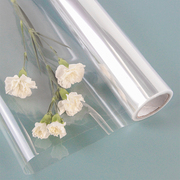全透明加厚卷装片装加大鲜花玻璃纸包装纸防水塑料包花纸花店用品