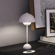 北欧简约台灯床头灯卧室房间家用白色节能调光创意个性装饰灯具