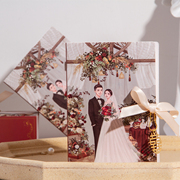 创意网红喜糖果盒ins风伴手婚礼，回礼糖盒礼物包装纸盒结婚桌糖喜