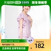 日本直邮Alotta Yangyanagi 衬衫（淡紫色）薰衣草雪纺潮流
