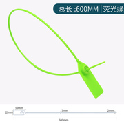 一次性塑料封条园林扎带树木，标签物流封签集装箱油罐车铅封防盗扣