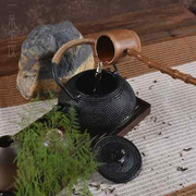 竹制竹根水勺茶勺竹鞭舀水勺打酒勺日式长柄竹枝水瓢茶道零配煮茶
