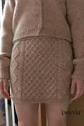 buyykr SINOON 22秋冬韩国设计师品牌针织包臀半身裙