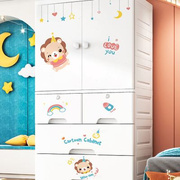 特大加厚儿童衣柜收纳柜简易婴儿儿童衣橱家用卧室衣服被子收