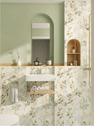 卫生间防水贴纸浴室墙贴小碎花墙纸卧室客厅壁纸厕所瓷砖自粘贴膜