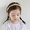 布艺麻花发箍女童韩国不伤头带，齿防滑压发小女孩儿童发卡头箍发饰