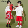 六一儿童演出服中国风马面，裙红色小学生啦啦队，幼儿园舞蹈表演班服