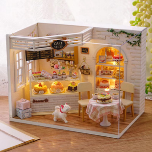 智趣屋DIY蛋糕日记小屋成品模型孩子礼物生日礼物女生创意建筑