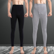 Winter Men Long Johns cotton Thermal Underwear Pants紧身秋裤