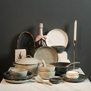 碗碟套装家用北欧轻奢网红ins现代简约日式餐具创意碗盘碟子组合