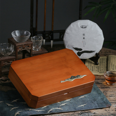 茶砖250g/500g茶砖盒高天然实竹盒 普洱茶包装盒饼盒空盒定制