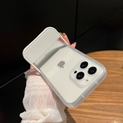 适用苹果14promax手机壳，iphone13透明12支架套11全包xr简约xs网红