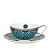 英国进口丹侬Dunoon骨瓷茶杯子咖啡杯碟套装高档精致英式0.2L