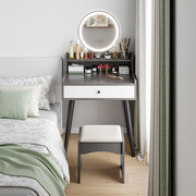 梳妆台小型卧室现代简约小户型，迷你化妆桌子简易网，红小的化妆台