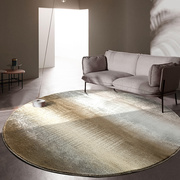 圆形北欧现代简约地毯ins风格客厅沙发垫茶几毯欧式卧室床边几何
