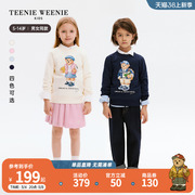 TeenieWeenie Kids小熊童装24春季男女童可爱印花圆领卫衣