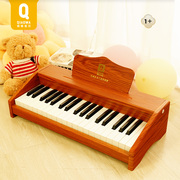 儿童钢琴37键木质宝宝，玩具可弹奏小女孩，1-3-6周岁电子琴生日礼物5