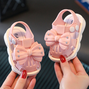 女宝宝凉鞋夏季学步鞋防滑软底，婴儿凉鞋女童鞋，宝宝鞋子夏款1一3岁