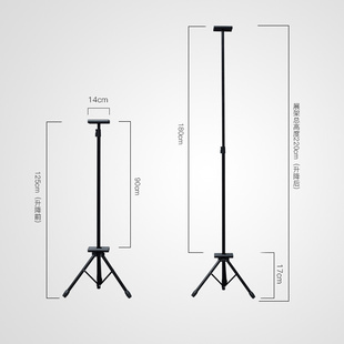 铁质升降双面三角挂画架，kt板支架，展架pop海报架子落地立式广告牌