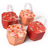 婚礼喜糖盒创意手提中式喜庆红色回礼伴手礼大号八角糖果盒子