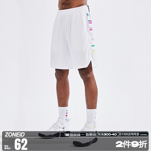 ZONEiD 运动短裤男夏季美式篮球速干透气排汗宽松训练球裤