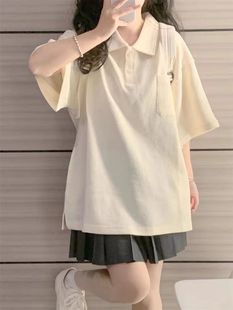 女童jk裙子夏装套装2025新款12岁13中大童15学生洋气短袖网红裙子
