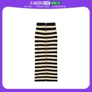 香港直邮nanushka条纹，针织半身裙nw24rssk01571