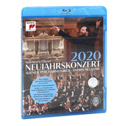 原版进口2020年维也纳新年音乐会bd蓝光，碟片尼尔森斯