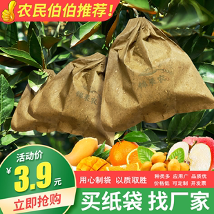 枇杷套袋专用袋桃子袋苹果梨，袋子柠檬芒果袋，散花柚子防虫防水保护