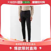 香港直邮Tom Ford 男士Logo-tab 棉质帆布斜纹棉布裤