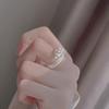 S999足银霸气龙戒指女小众设计高级感本命年龙年开口可调节食指环