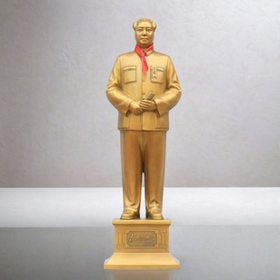 毛主像铜像办公室摆像黄铜雕塑，客厅书房家居摆件，伟人毛泽东摆饰品