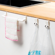 厨房橱柜门毛巾架无痕卫生间浴室，门后厨门壁挂式收纳毛巾收纳挂架