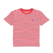 拉夫劳伦poloralphlauren8-20男孩童装，圆领条纹纯色，时尚t恤短袖