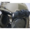 。德毅营 战术头盔专用附件电筒夹具电筒 户外多功能手电筒