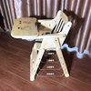 宝宝餐椅儿童餐桌便携可折叠bb凳升降多功能吃饭座椅婴儿实木餐椅