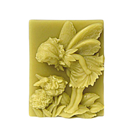 站立仙子自制手工皂模具 香皂模具 肥皂模具 食品级白色硅胶模具