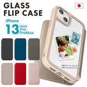 日本PGA苹果14ProMax翻盖全包透明 适用iPhone13 14Pro手机壳皮套潮软14Plus透明钢化玻璃TPU保护套