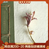 盛夏百合丨软语原创设计植物花卉淡水珍珠粉色花朵气质胸针礼物女