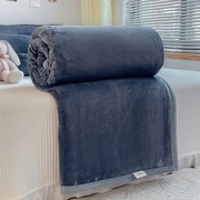 珊瑚法兰绒毛毯办公室午睡毯子夏季沙发空调盖毯床上用牛奶绒床单