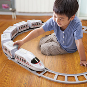轨道小火车玩具男女孩电动轨道，车模型套装汽车幼，儿童玩具车3-4岁6